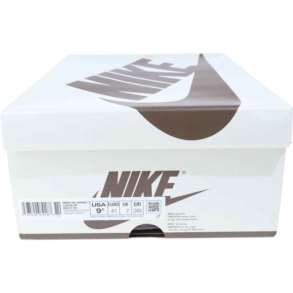 NIKE(ナイキ) ×TRAVIS SCOTT AIR JORDAN1 LOW OG SP トラヴィス スコット エアジョーダン1 カナリー ローカットスニーカー イエロー US9.5/26.5cm DZ4137-700