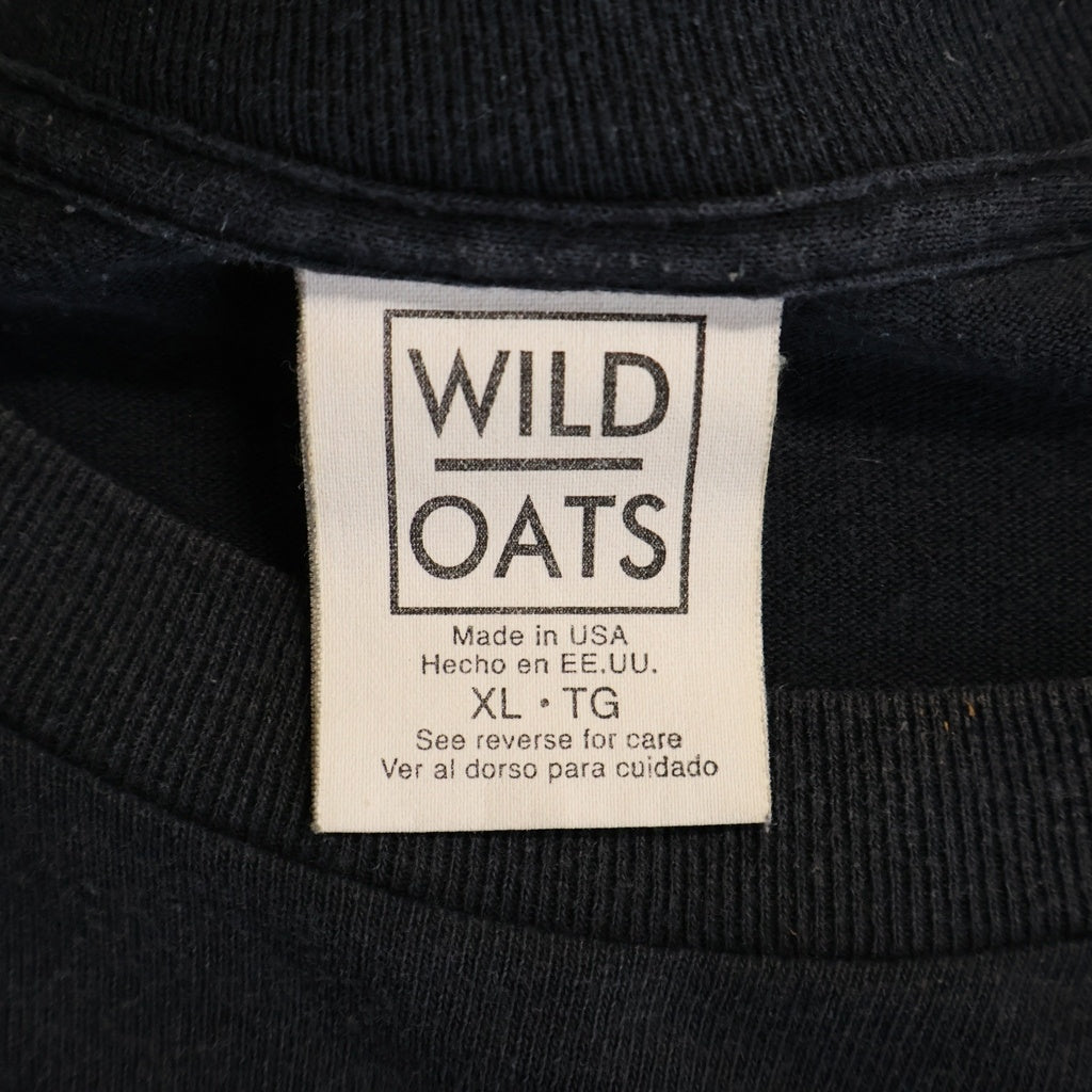 VINTAGE(ヴィンテージ) 90S VINTAGE NIRVANA SLIVER WILD TEE ニルヴァーナ スリヴァー ヴィンテージ 両面プリント クルーネックTシャツ 半袖カットソー ブラック