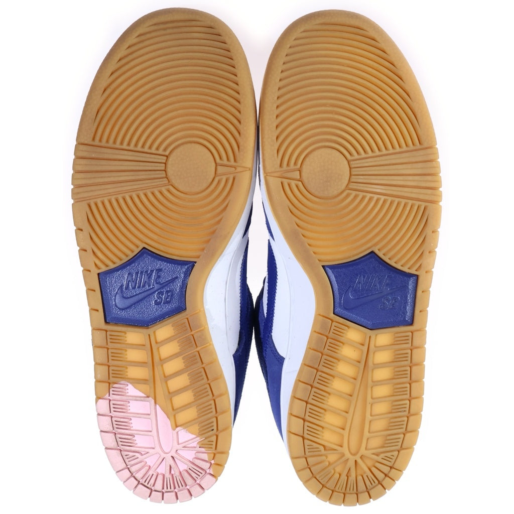 NIKE SB(ナイキエスビー) DUNK LOW PRO PRM LOS ANGELES DODGERS DO9395-400 ダンク ロサンゼルスドジャーズ ローカットスニーカー ホワイト/ブルー US11/29cm