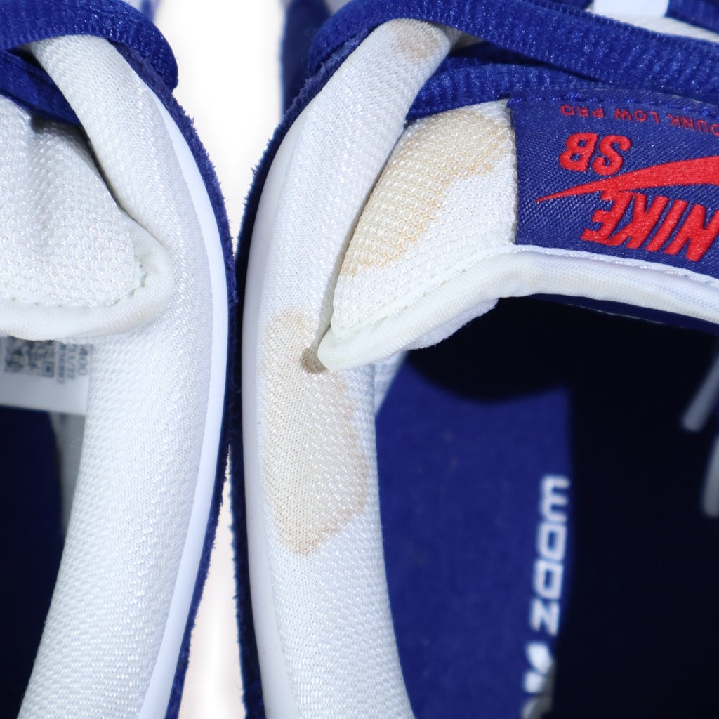 NIKE SB(ナイキエスビー) DUNK LOW PRO PRM LOS ANGELES DODGERS DO9395-400 ダンク ロサンゼルスドジャーズ ローカットスニーカー ホワイト/ブルー US11/29cm