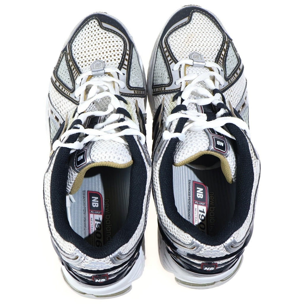 New Balance(ニューバランス) M1906RA SILVER メッシュ切り替え ローカットスニーカー ホワイト/シルバー US11/29cm