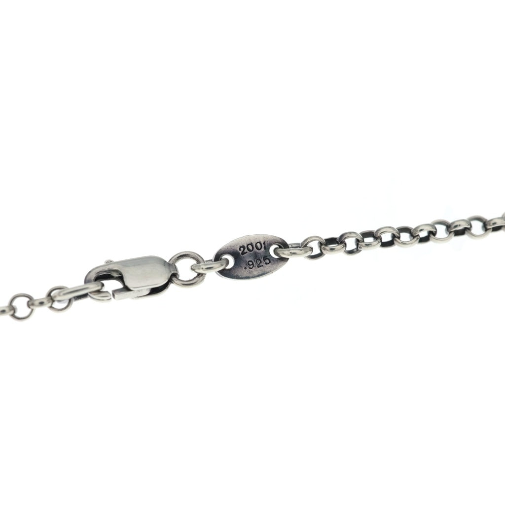 CHROME HEARTS(クロムハーツ) SAFETY PIN R16 セーフティピンロールチェーン ネックレス シルバー