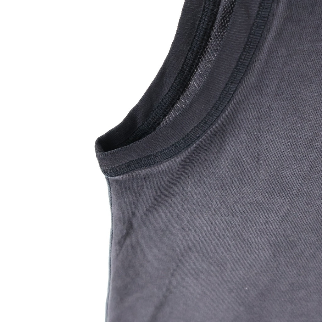 DIESEL(ディーゼル) T-RAWBISCO タンクトップ ノースリーブカットソー グレー A22654