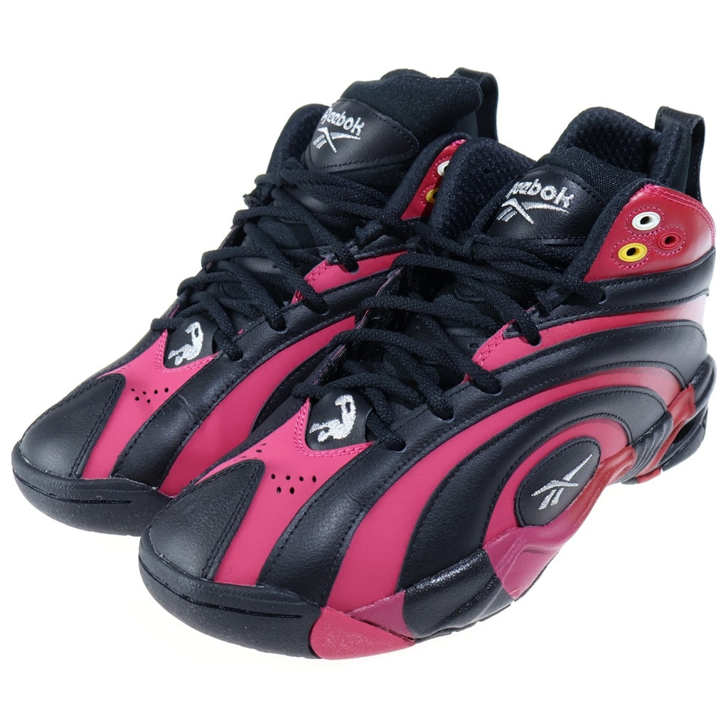 Reebok(リーボック) ×adidas SHAQNOSIS SEMI PURSUIT アディダス シャクノシス セミパシュート ハイカットスニーカー ブラック/ピンク US9.5/27.5cm GX2609
