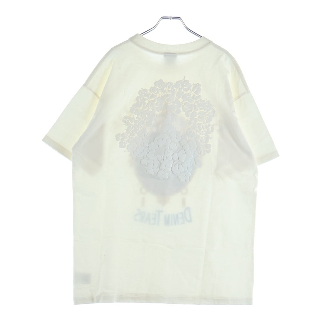 READY MADE(レディメイド) 22SS ×DENIM TEARS Cotton Wreath Tee デニムティアーズ クルーネック 半袖Tシャツ カットソー ホワイト RE-DT-WH-00-00-12