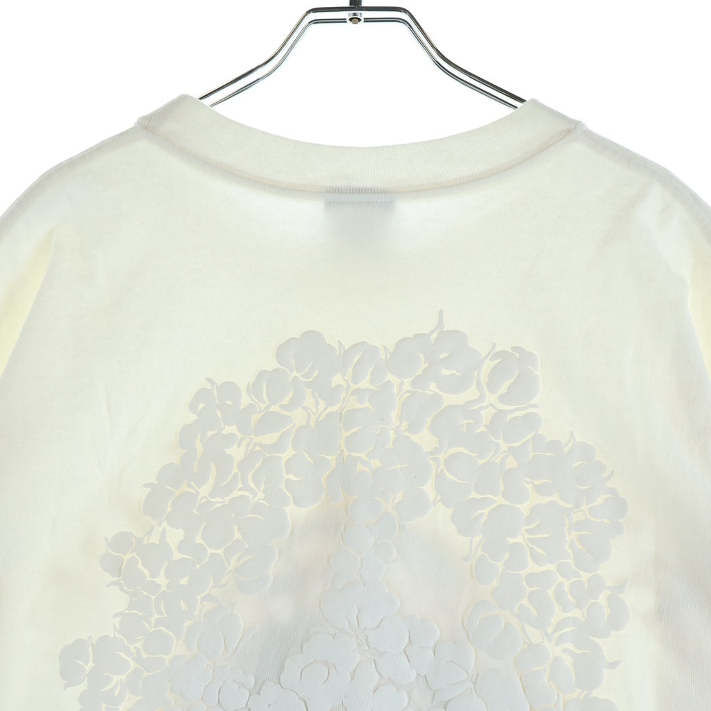 READY MADE(レディメイド) 22SS ×DENIM TEARS Cotton Wreath Tee デニムティアーズ クルーネック 半袖Tシャツ カットソー ホワイト RE-DT-WH-00-00-12