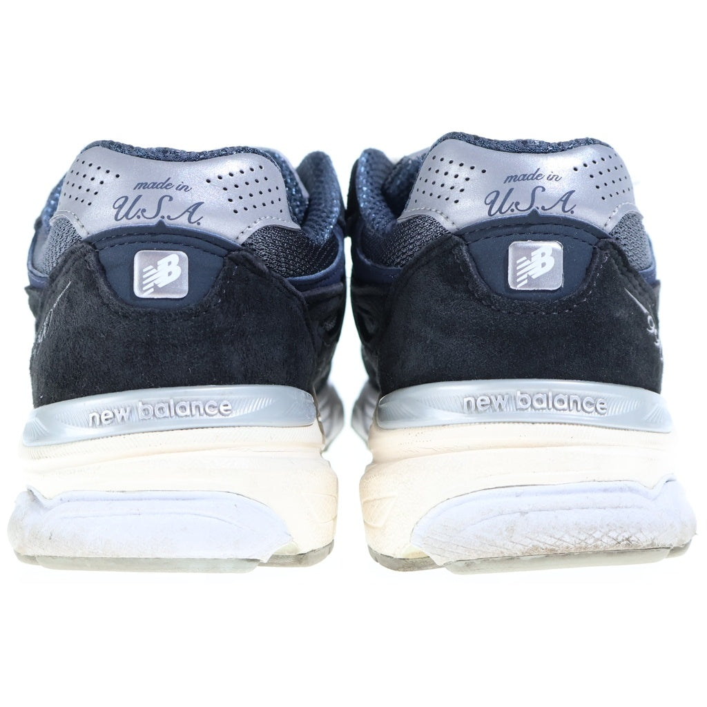 New Balance(ニューバランス) ×KITH Ronnie Fieg キス ロニー・ファイグ スエード メッシュ ローカットスニーカー ブラック/ネイビー US8/26cm M990KI3