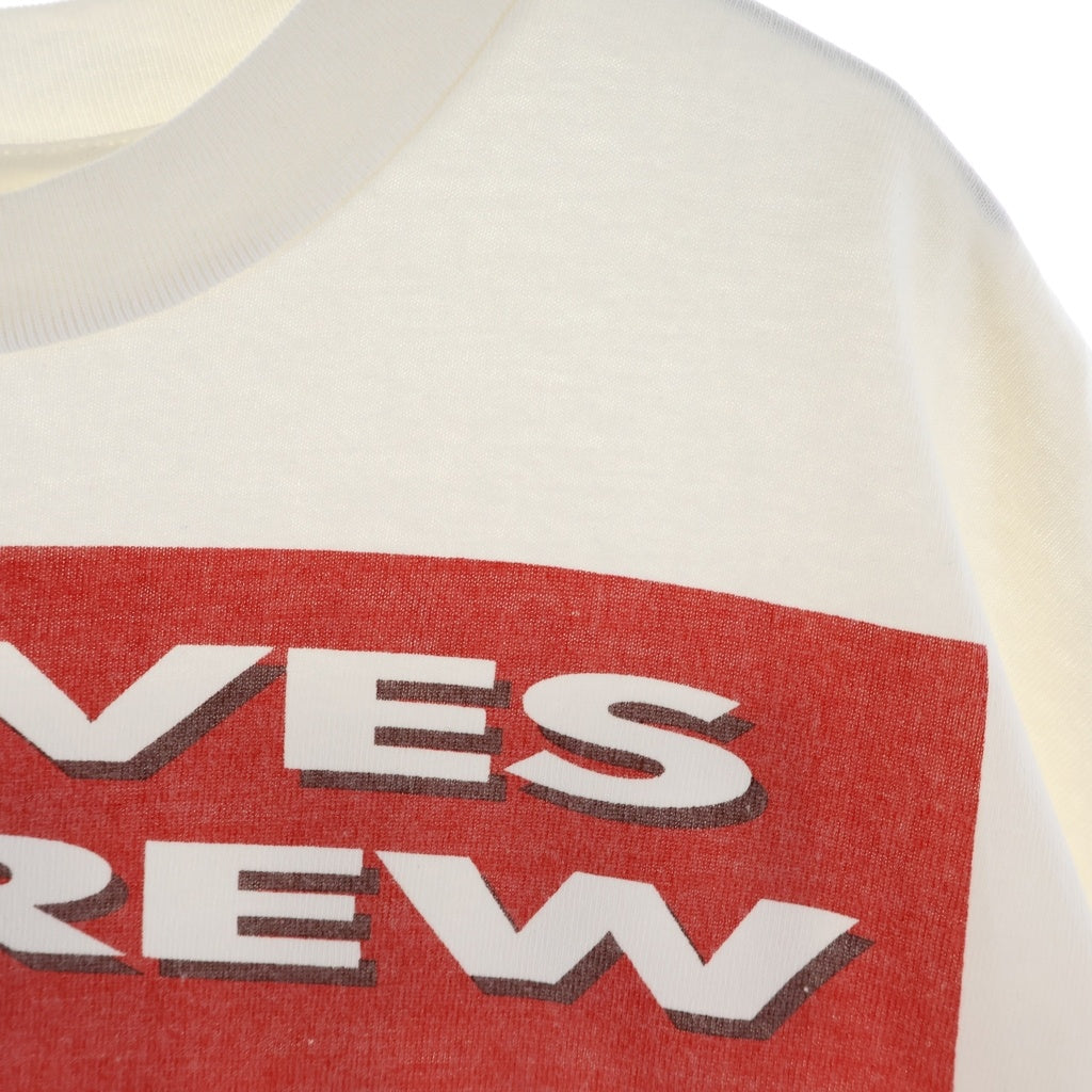SAINT MICHAEL(セントマイケル) 24SS ×DENIM TEARS Live Crewt Tee デニムティアーズ クルーネック 半袖Tシャツ カットソー ホワイト SM-YS8-0000-C01