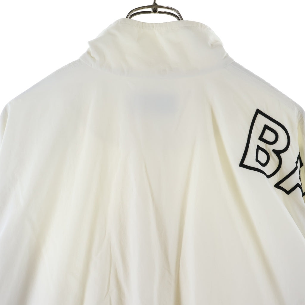 BALENCIAGA(バレンシアガ) 24SS TRACKSUIT JACKET トラックスーツ サイドロゴ刺繍 ジップアップ ナイロン ジャケット ホワイト 768920