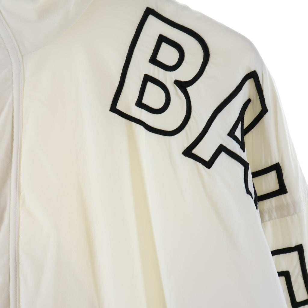 BALENCIAGA(バレンシアガ) 24SS TRACKSUIT JACKET トラックスーツ サイドロゴ刺繍 ジップアップ ナイロン ジャケット ホワイト 768920