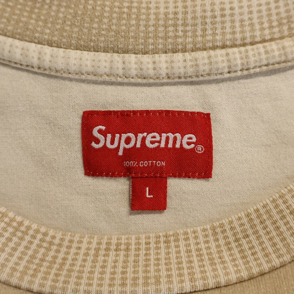 SUPREME(シュプリーム) 21SS Kim Necklace S/S Top キム ネックレス トップ クルーネック 半袖Tシャツカットソー ブラウン