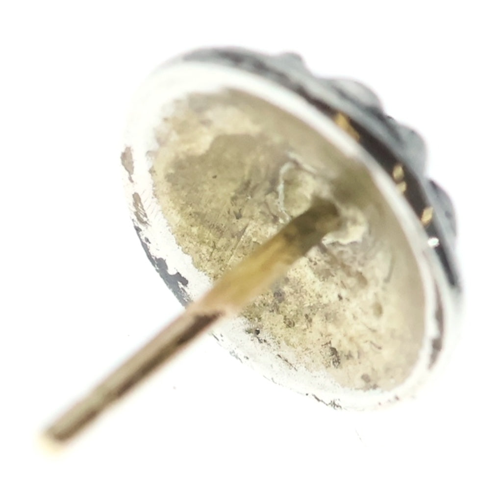 CHROME HEARTS(クロムハーツ) STUD CRSBLL クロスボールスタッドピアス シルバー BCA110