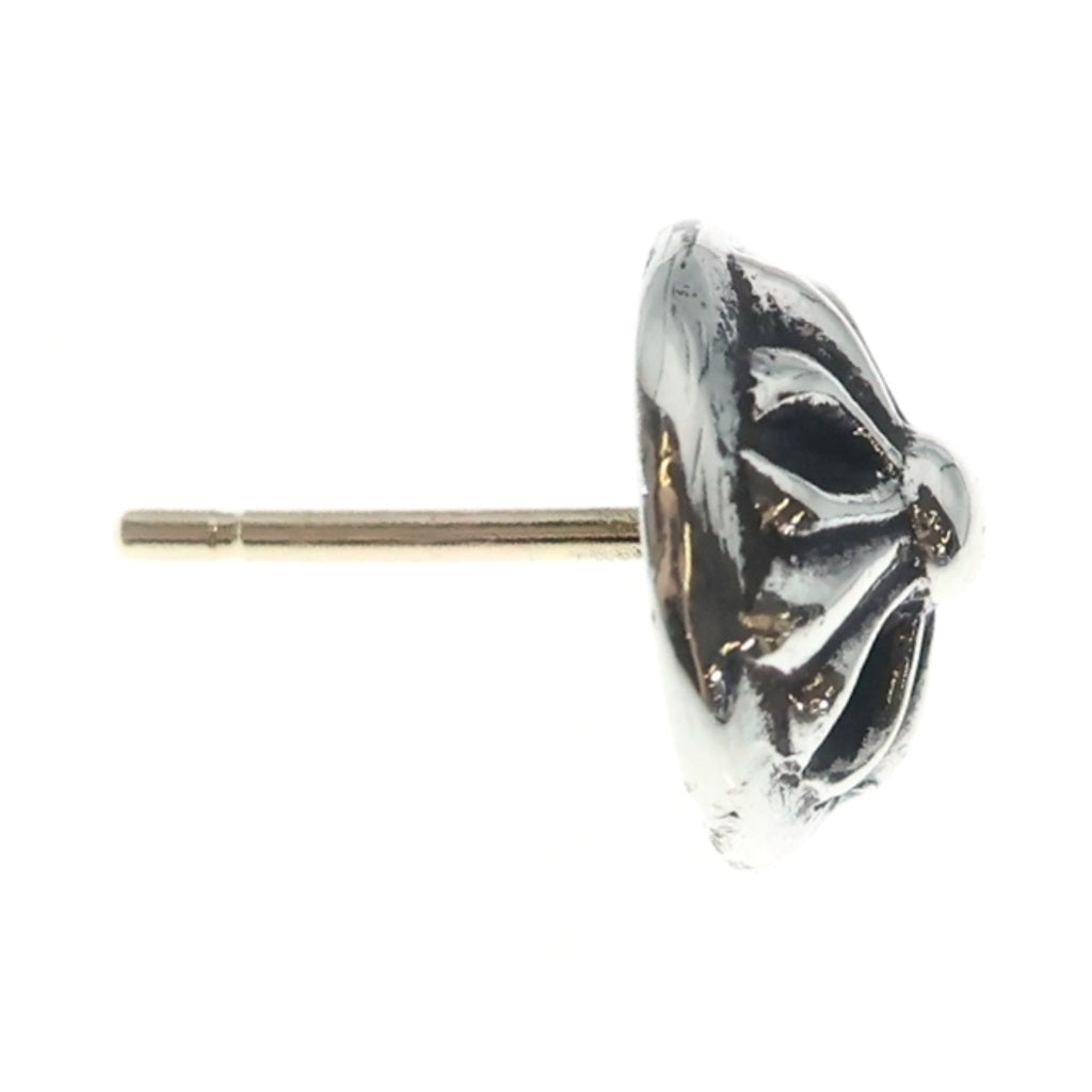 CHROME HEARTS(クロムハーツ) STUD CRSBLL クロスボールスタッドピアス シルバー BCA110