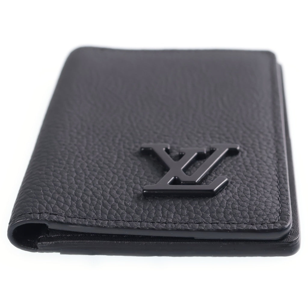 LOUIS VUITTON(ルイヴィトン) アエログラム オーガナイザー ドゥポッシュ カードケース ホルダー ブラック M69979 RFID
