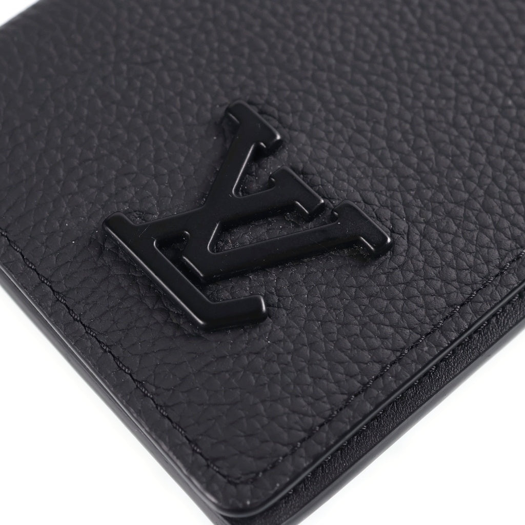 LOUIS VUITTON(ルイヴィトン) アエログラム オーガナイザー ドゥポッシュ カードケース ホルダー ブラック M69979 RFID