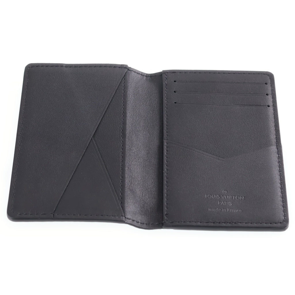 LOUIS VUITTON(ルイヴィトン) アエログラム オーガナイザー ドゥポッシュ カードケース ホルダー ブラック M69979 RFID