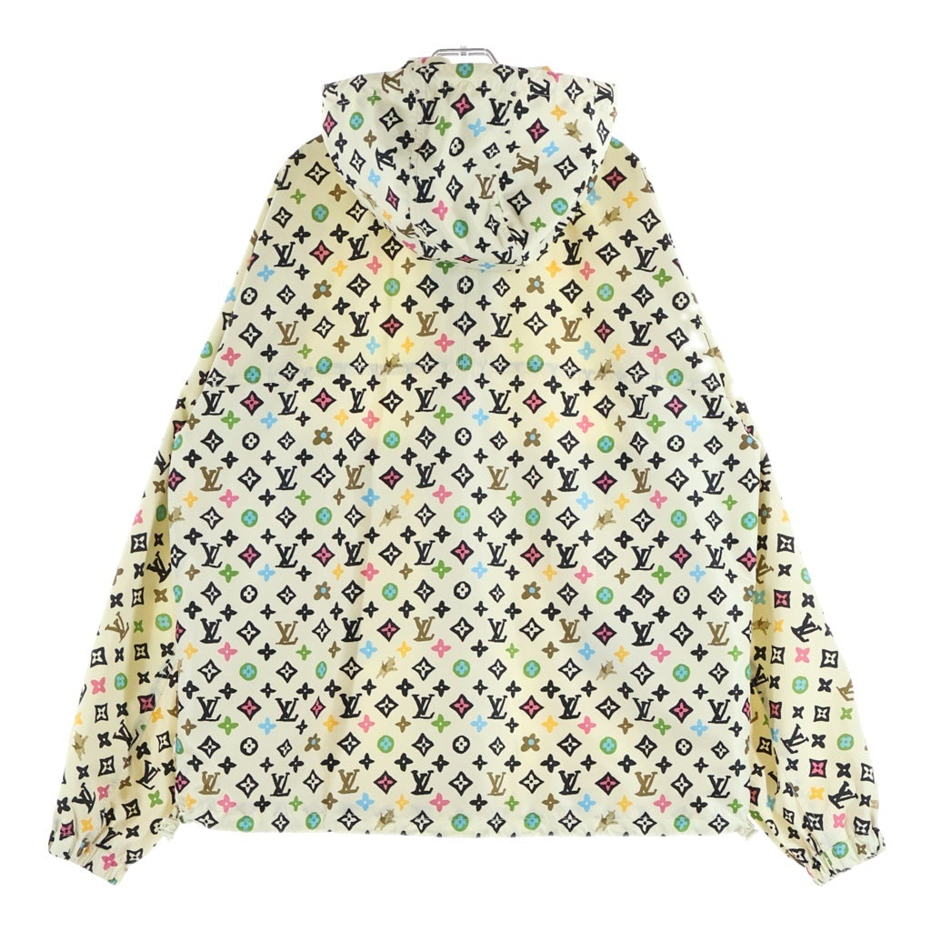 LOUIS VUITTON(ルイヴィトン) 24AW ×Tyler the Creator タイラーザ クリエイター モノグラム ウィンドブレーカー ジップアップ ジャケット ベージュ RM242MM KSV HRB18W