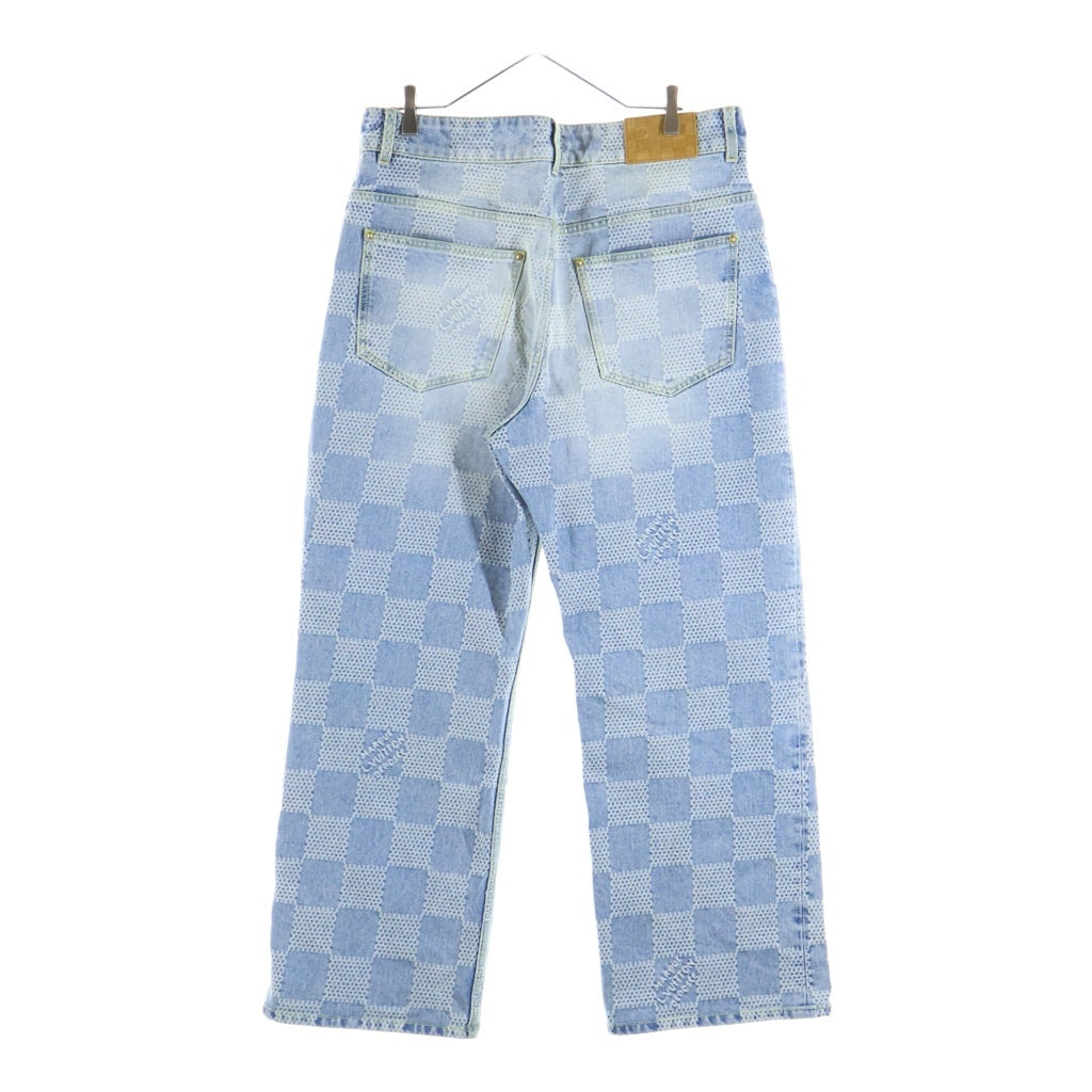 LOUIS VUITTON(ルイヴィトン) 24SS ダミエ スケート デニムパンツ インディゴ RM242MQ GRT HRD48W