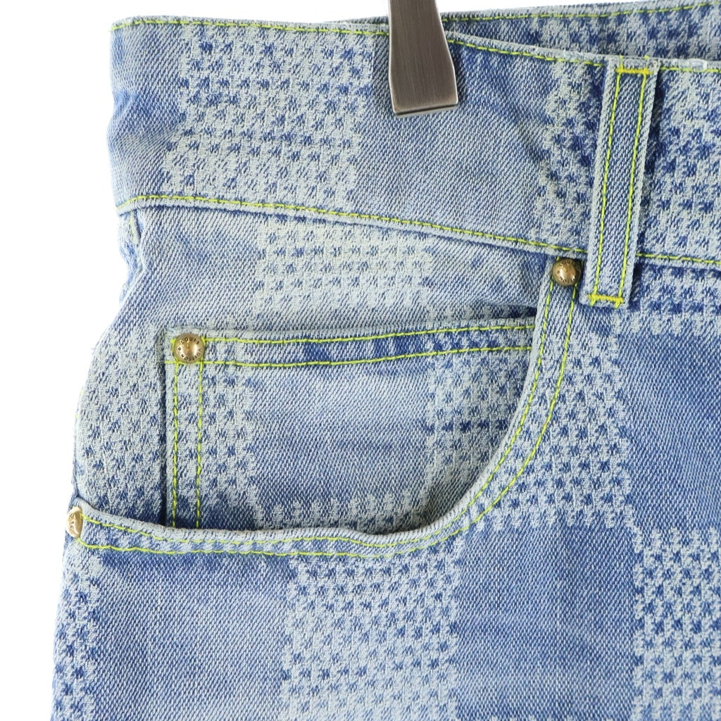 LOUIS VUITTON(ルイヴィトン) 24SS ダミエ スケート デニムパンツ インディゴ RM242MQ GRT HRD48W
