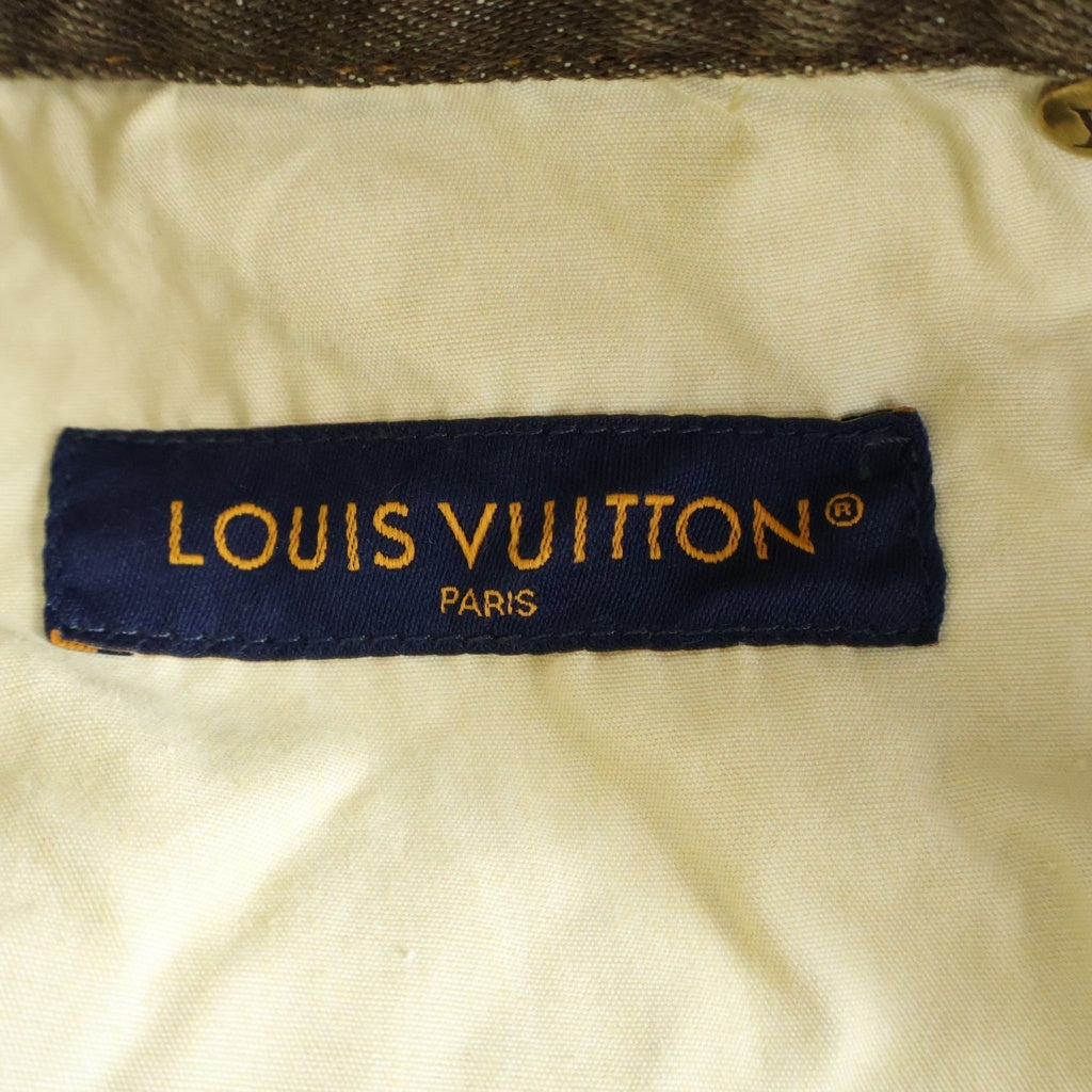 LOUIS VUITTON(ルイヴィトン) 26SS コーヒーインディゴ ワイド デニムパンツ ブラウン RM261M P42 HUD72W