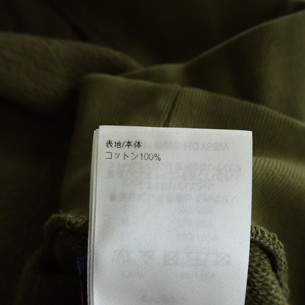LOUIS VUITTON(ルイヴィトン) 24SS シグネチャーロゴスタッズ装飾 クルーネック スウェット トレーナー グリーン RM241 FWC HQY88W