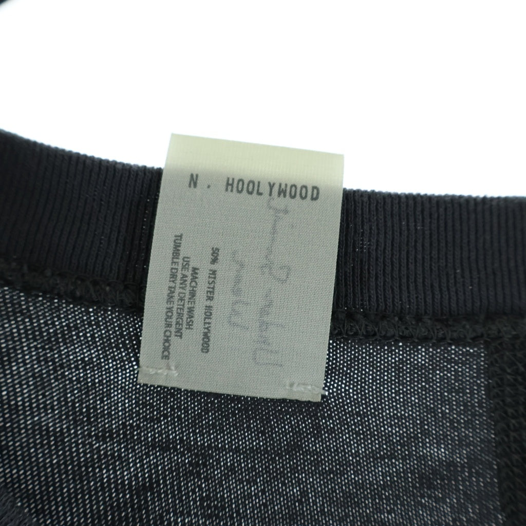 N.HOOLYWOOD(エヌハリウッド) クルーネック 半袖Tシャツカットソー チャコール BD1919