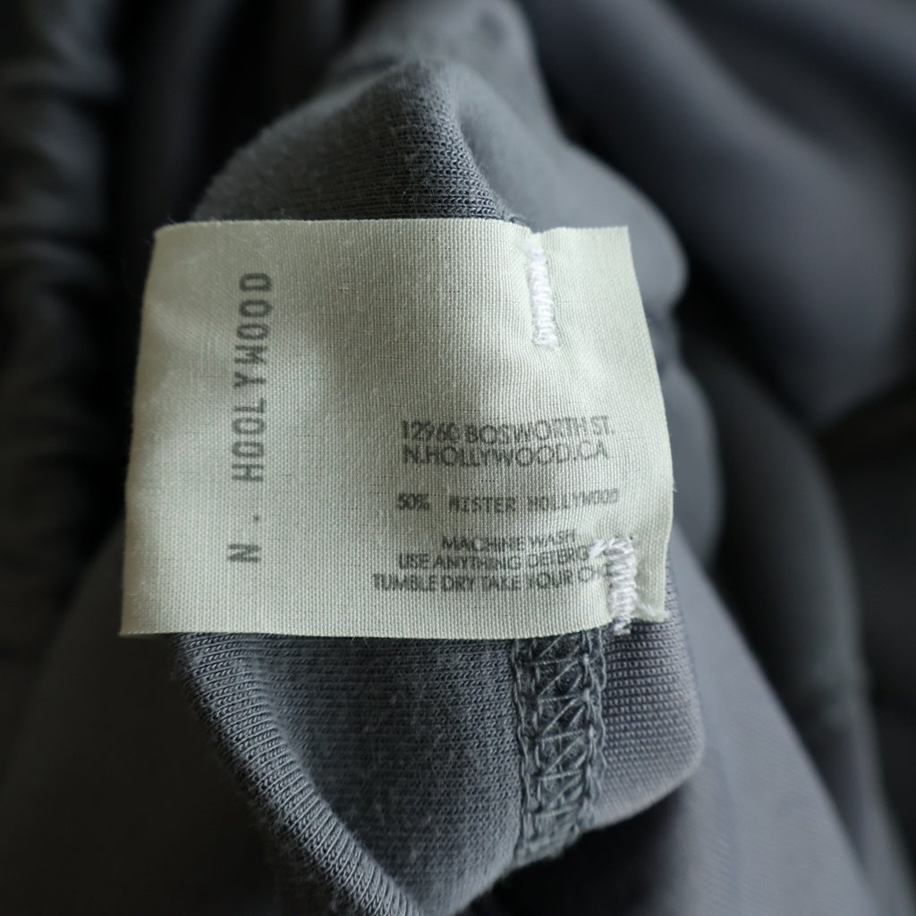 N.HOOLYWOOD(エヌハリウッド) 24SS REVERSIBLE BLOUSON リバーシブル レーヨン ジップアップ ジャケット ブルゾン グレー 9241-BL02-030