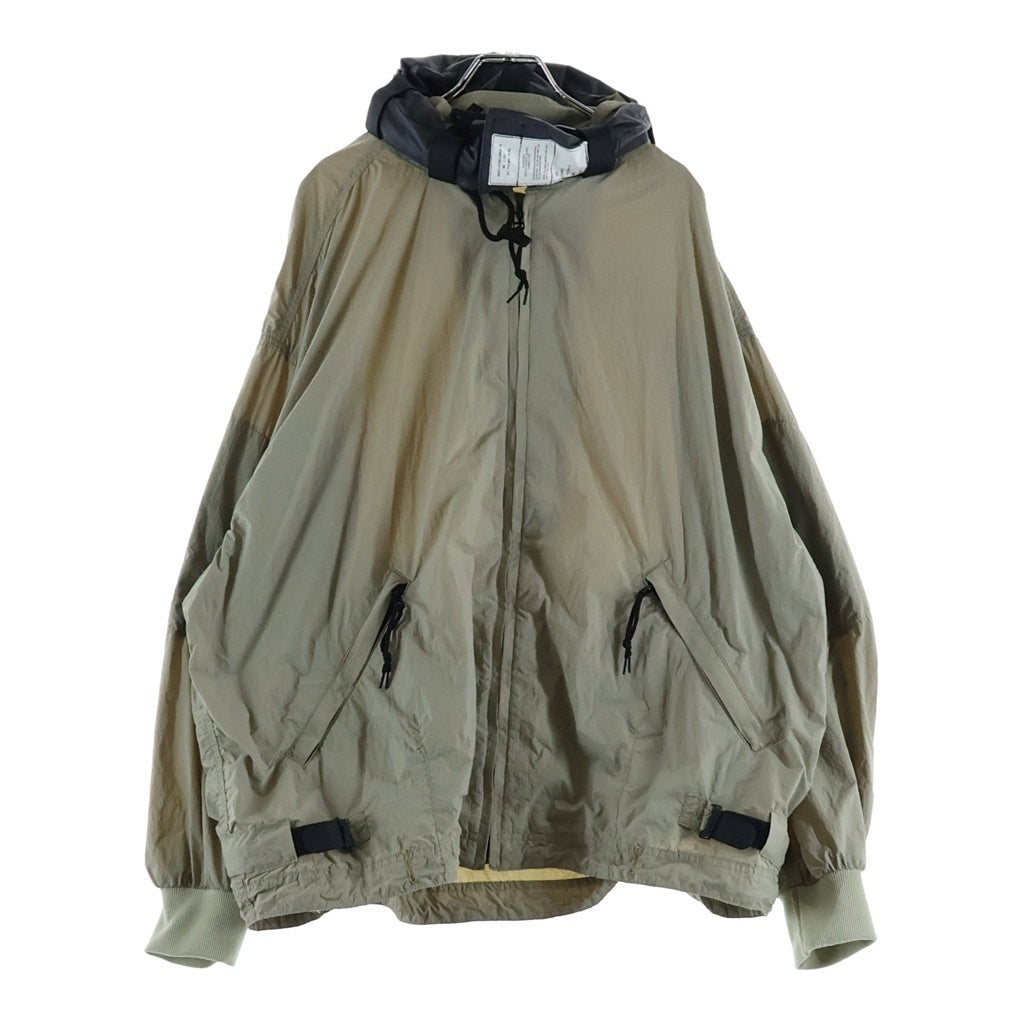 N.HOOLYWOOD(エヌハリウッド) 24SS TEST PRODUCT EXCHANGE SERVICE BLOUSON ジップアップナイロンミリタリージャケット グレー 9241-BL01-002