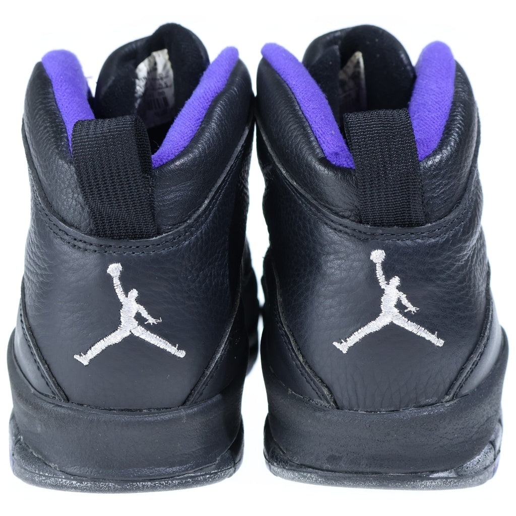 NIKE(ナイキ) 【鑑賞用 95年製】AIR JORDAN 10 OG SACRAMENTO KINGS エアジョーダン10 サクラメントキングス ハイカットスニーカー ブラック/パープル US11.5/29.5cm 130209-051