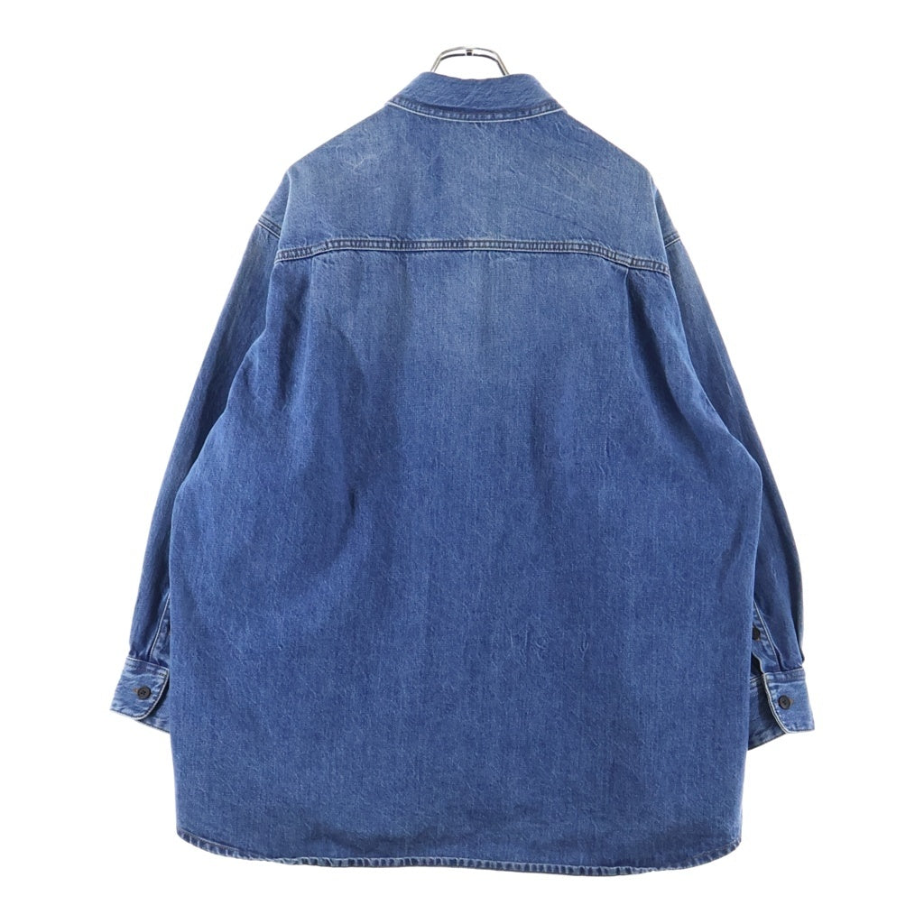 THE ROW(ザロウ) FRANNIE SHIRT フラニーシャツ オーバーサイズ デニムシャツ インディゴ 5947 W1984