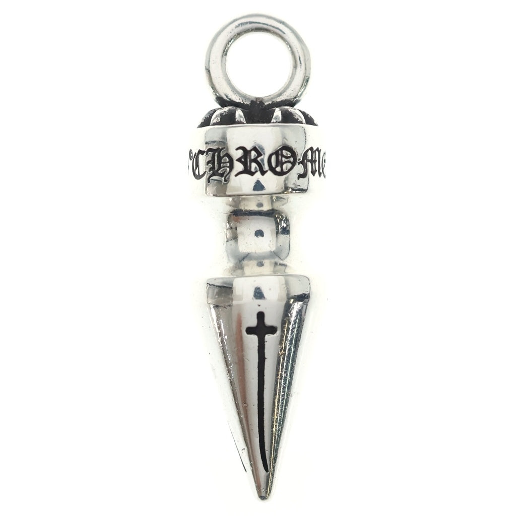 CHROME HEARTS(クロムハーツ) SPIKE XL エクストララージスパイク ネックレストップ シルバー