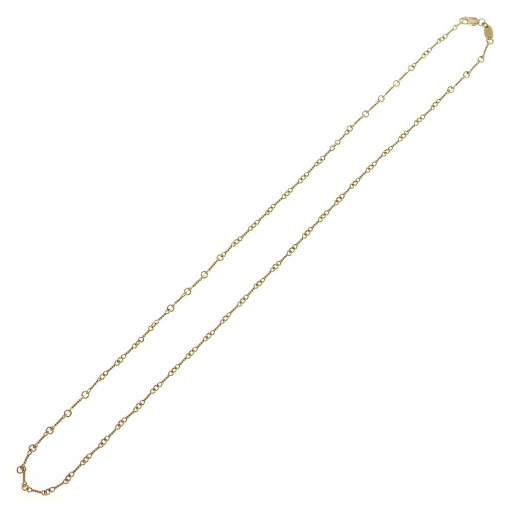 CHROME HEARTS(クロムハーツ) 22K NECKCHAIN T20 ツイストチェーンネックレス 20inch ゴールド BCA015