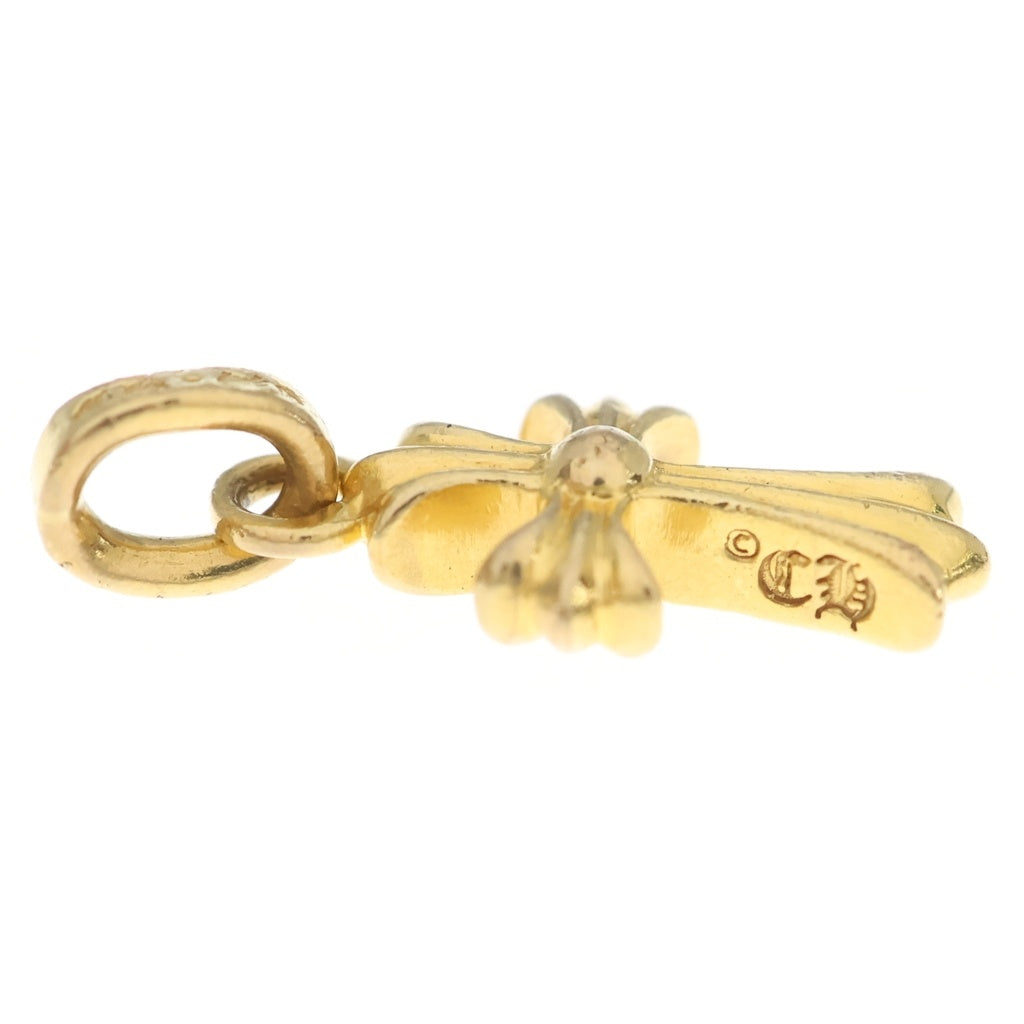 CHROME HEARTS(クロムハーツ) 18KWG CRS BBYFAT P/DIA ベイビーファットクロス PAVEダイヤ ペンダントトップ ゴールド BCA006