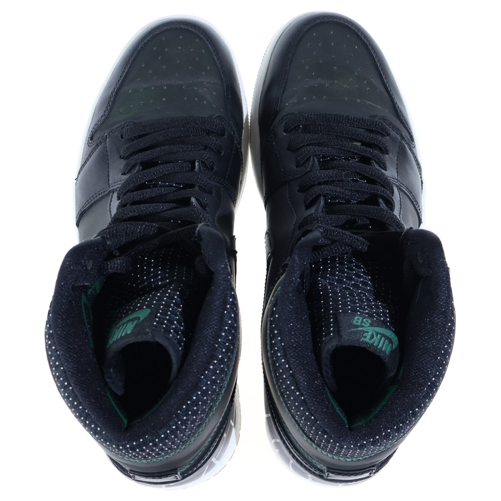 NIKE SB(ナイキエスビー) AIR JORDAN 1 HIGH CRAIG STECYK BLACK SILVER エアジョーダン1 クレッグステシックブラックシルバー ハイカットスニーカー メタリック/ブラック US10/28cm 653532-001
