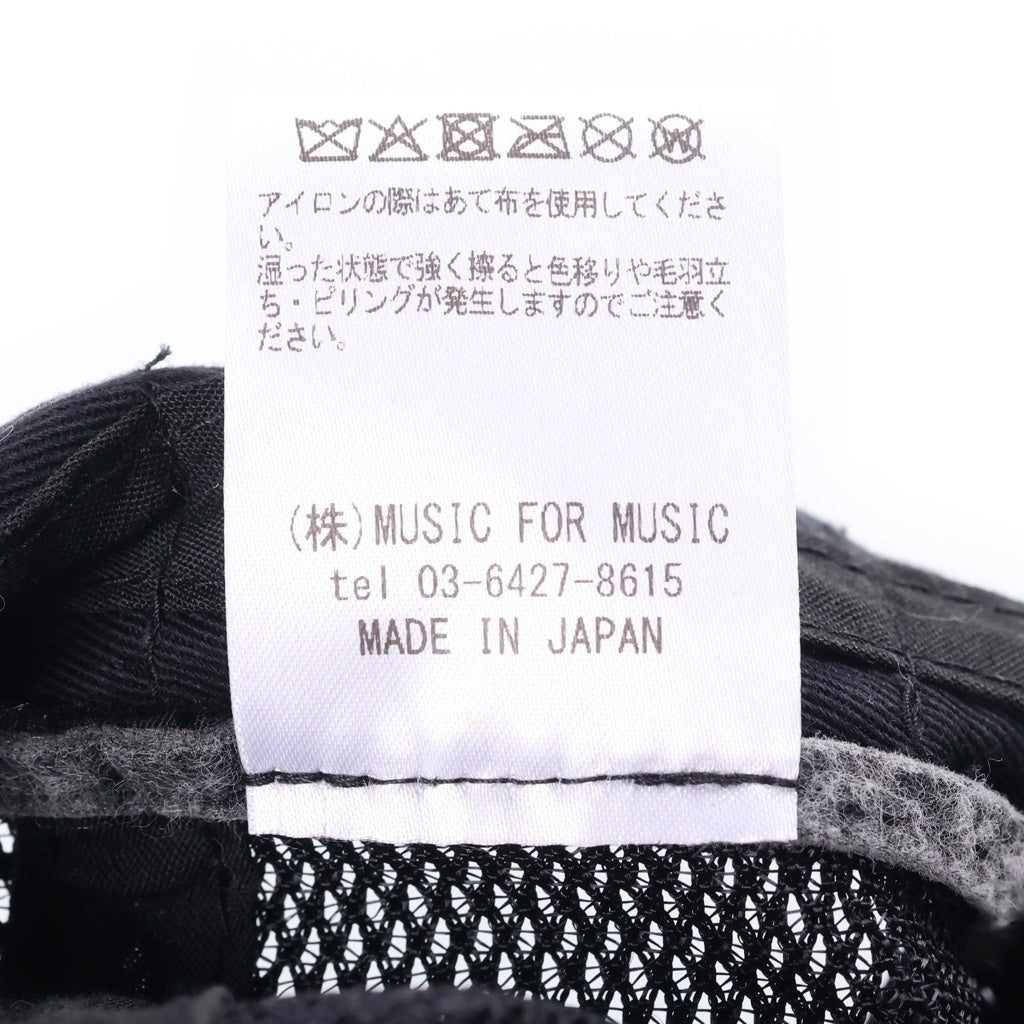 mastermind JAPAN(マスターマインドジャパン) 26SS ×SWJP MJ SW LOGO MESH CAP エスダブリュージェーピー ロゴパッチ ヴィンテージ加工 メッシュ ベースボールキャップ 帽子 ブラック MJSW-26SS-007