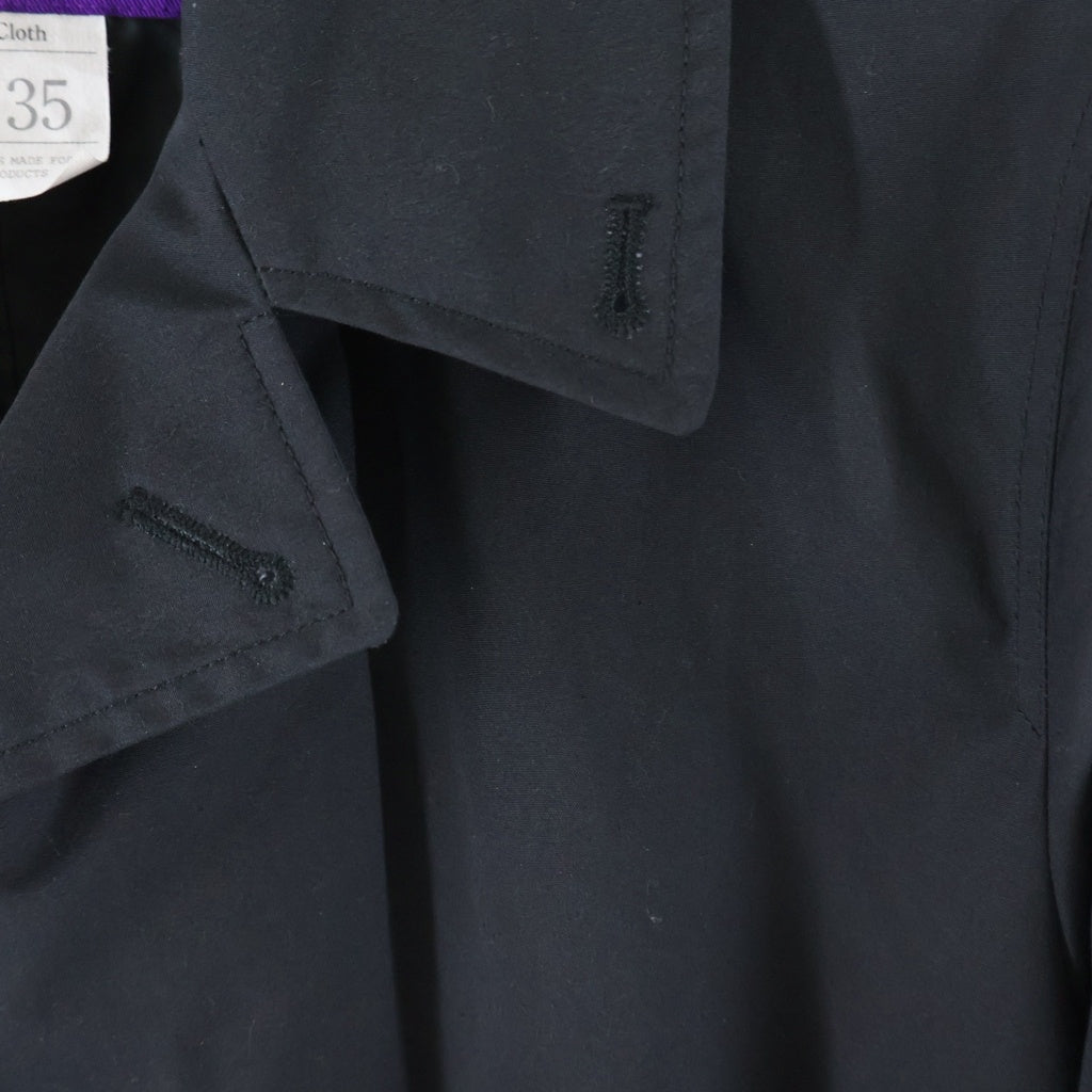 THE NORTH FACE PURPLE LABEL(ノースフェイスパープルレーベル) ×nanamica 65/35 Soutien Collar Coat ナナミカ ステンカラー コート ブラック NP2111N