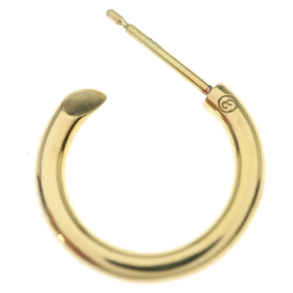 CAREERING(キャリアリング) K18 PLACEBO 501 プラシーボ フープピアス ゴールド
