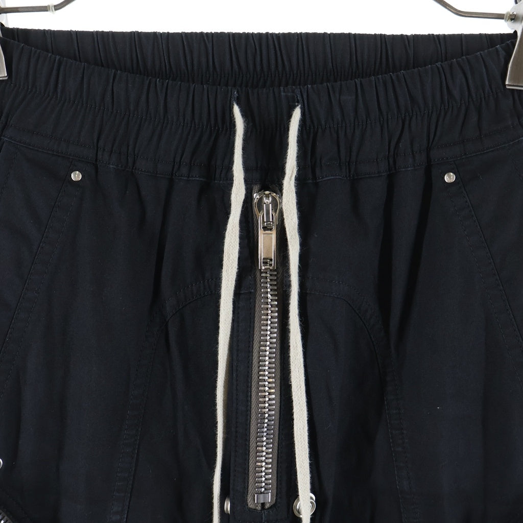 Rick Owens(リックオウエンス) 21SS Bauhaus Cargo バウハウス カーゴパンツ ブラック RU21S6377-TE