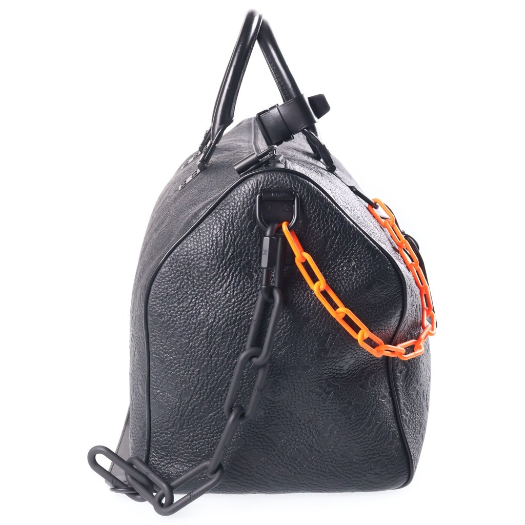LOUIS VUITTON(ルイヴィトン) キーポルバンドリエール 50 トリヨンレザー ボストンバッグ ショルダーバッグ ブラック FO0179 M53263