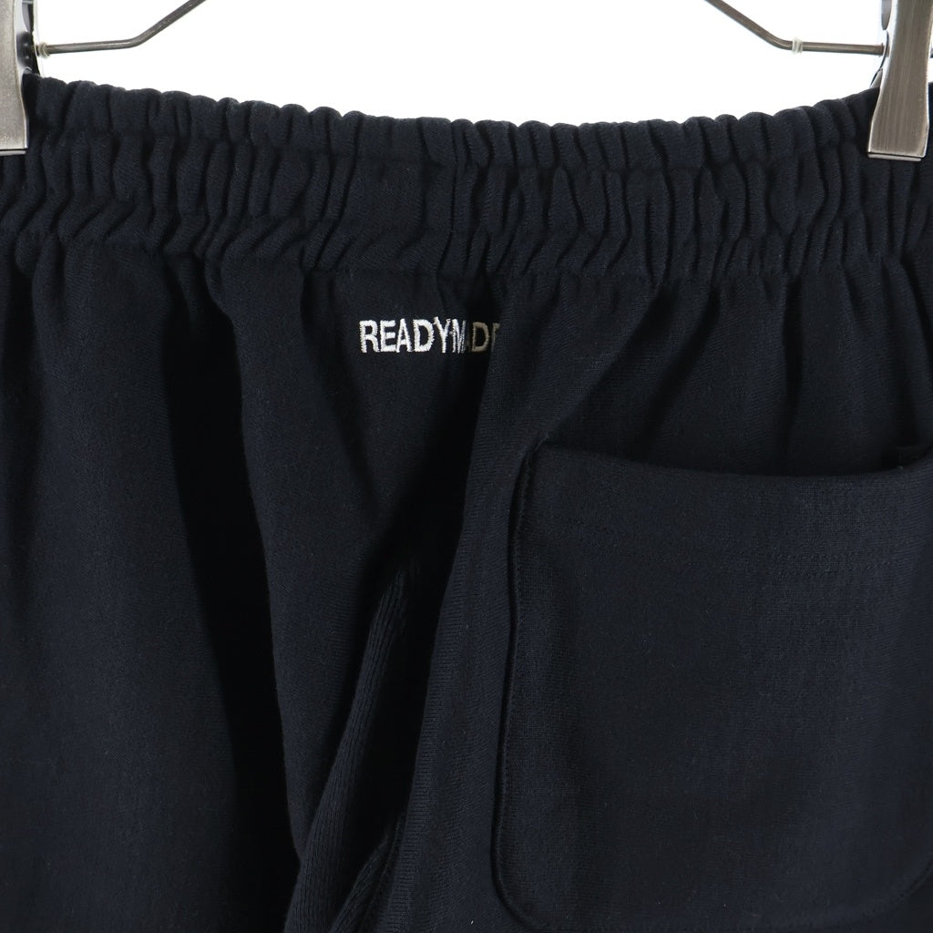 READY MADE(レディメイド) FLARE SWTPNT SMILE スウェットパンツ ブラック RE-CO-BK-00-00-248