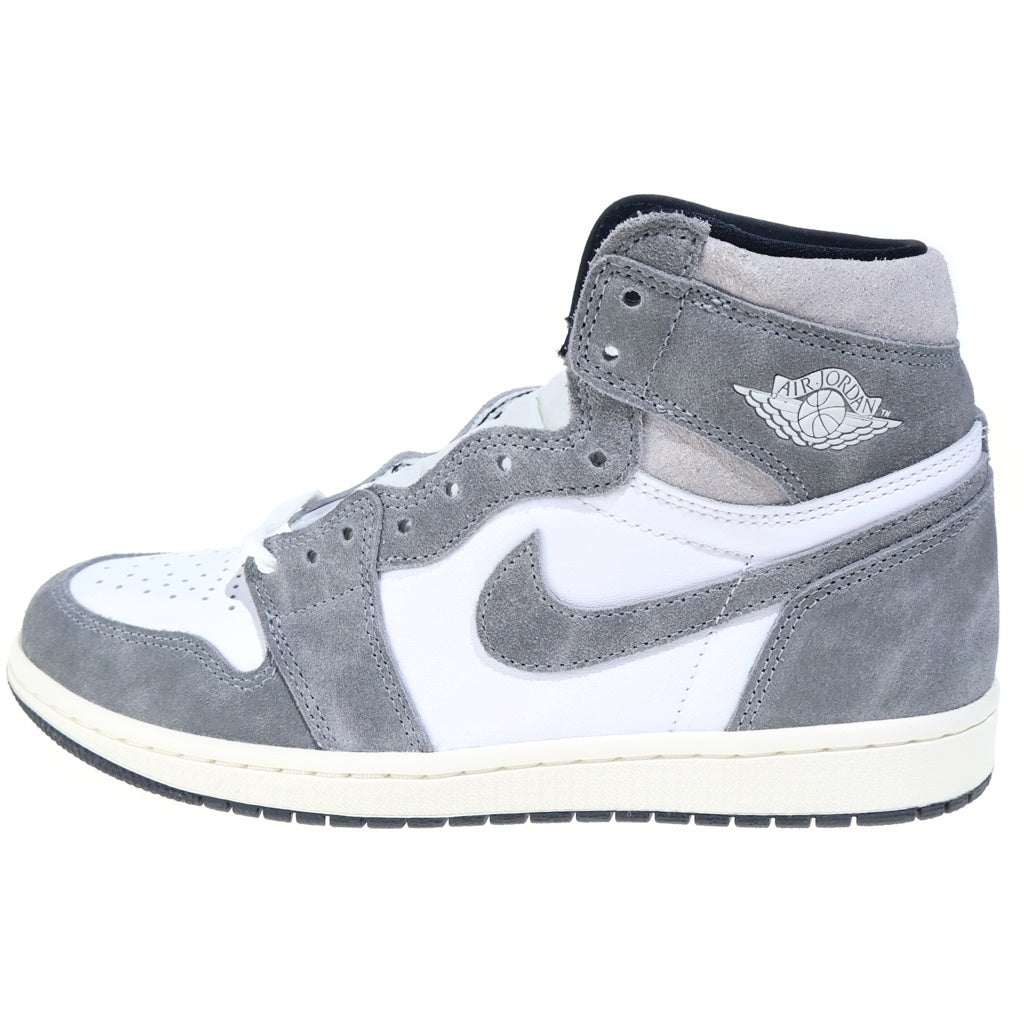 NIKE(ナイキ) AIR JORDAN 1 RETRO HIGH OG DZ5485-051 エアジョーダン1 レトロ ハイカットスニーカー ホワイト/グレー US8/26cm