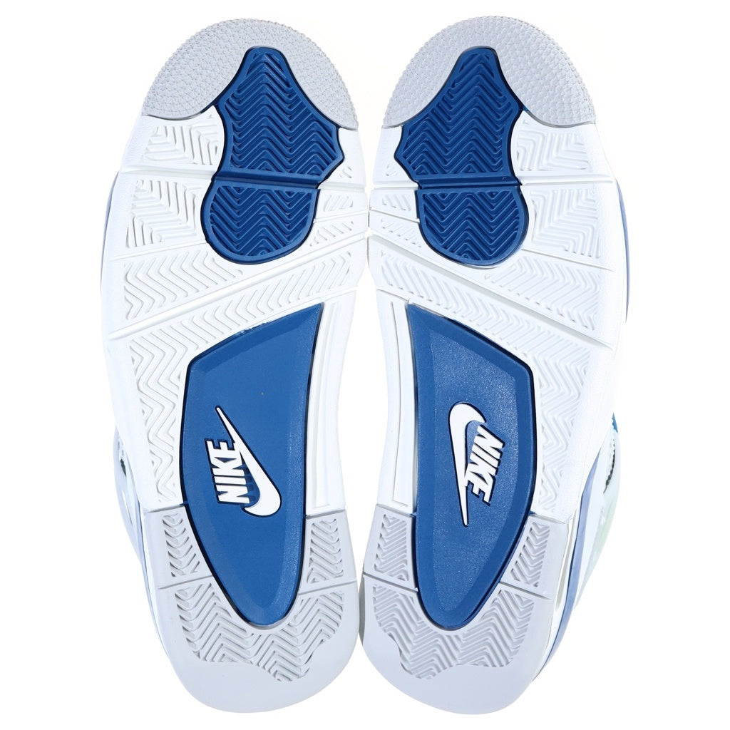 NIKE(ナイキ) AIR JORDAN 4 RETRO INDUSTRIAL BLUE FV5029-141 エアジョーダン4 レトロ インダストリアルブルー ハイカットスニーカー ホワイト/ブルー US7.5/25.5cm