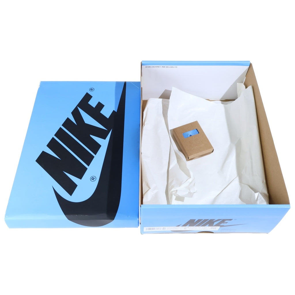 NIKE(ナイキ) AIR JORDAN 1 RETRO HIGH OG UNIVERSITY BLUEUNC TOE DZ5485-400 エアジョーダン1 レトロ ユニバーシティブルー UNCトゥ ハイカットスニーカー ブルー/ホワイト US8/26cm