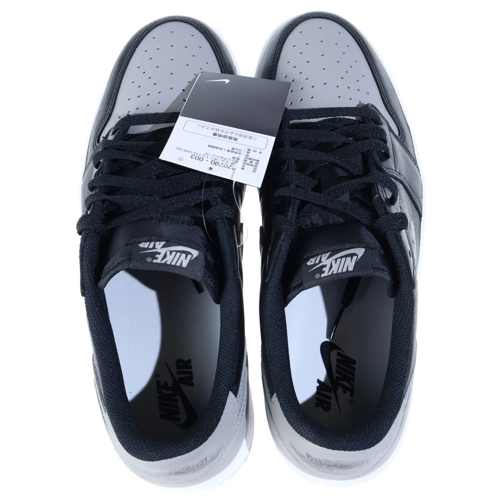 NIKE(ナイキ) AIR JORDAN1 RETRO LOW OG SHADOW エアジョーダン1 レトロ シャドウ ローカットスニーカー ブラック/グレー US10/28cm CZ0790-003