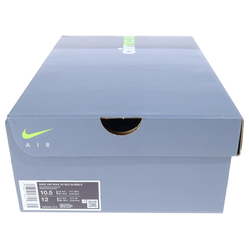 NIKE(ナイキ) AIR MAX BIG BUBBLE PARIS エアマックス 95 ビッグバブル パリ ローカットスニーカー ホワイト/ブラック US10.5/28.5cm IQ0284-010