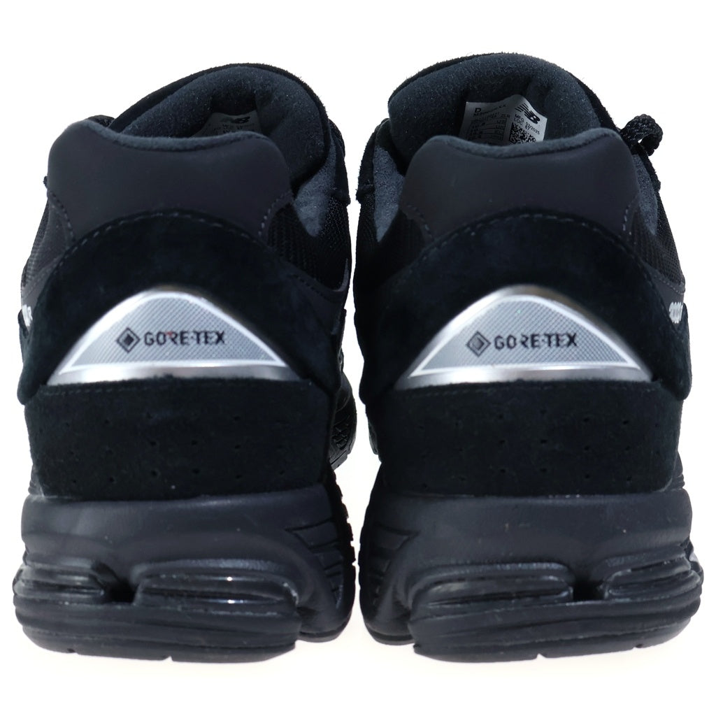 New Balance(ニューバランス) GORE-TEX ゴアテックス スエード メッシュ ローカットスニーカー ブラック US10.5/28.5cm M2002RXX