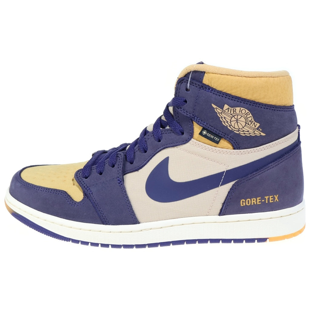 NIKE(ナイキ) AIR JORDAN 1 ELEMENT GORE-TEX エアジョーダン1 エレメント ゴアテックス ハイカットスニーカー パープル/イエロー US11/29cm DB2889-501