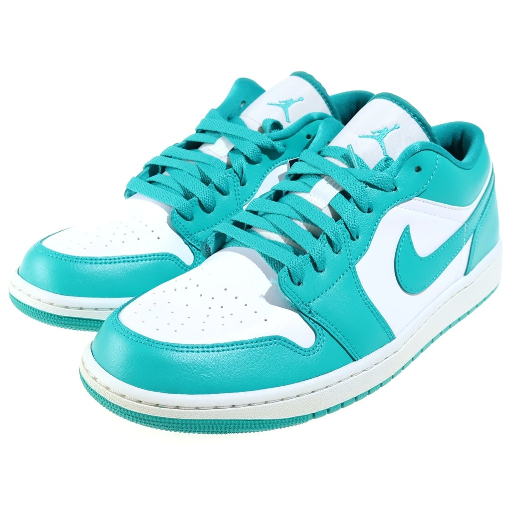NIKE(ナイキ) WMNS AIR JORDAN 1 LOW TURQUISE ウィメンズ エアジョーダン1 ターコイズ ローカットスニーカー グリーン US12/29cm DC0774-132