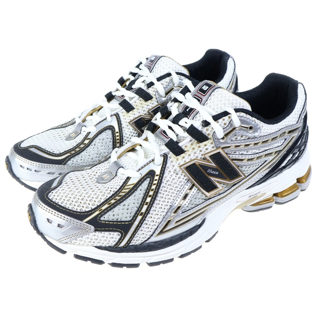 New Balance(ニューバランス) メッシュ ローカットスニーカー ホワイト/シルバー US10.5/28.5cm M1906RA