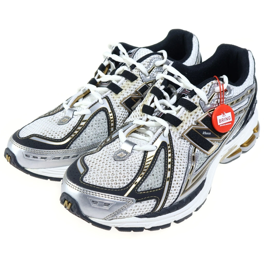 New Balance(ニューバランス) メッシュ ローカットスニーカー ホワイト/シルバー US10.5/28.5cm M1906RA